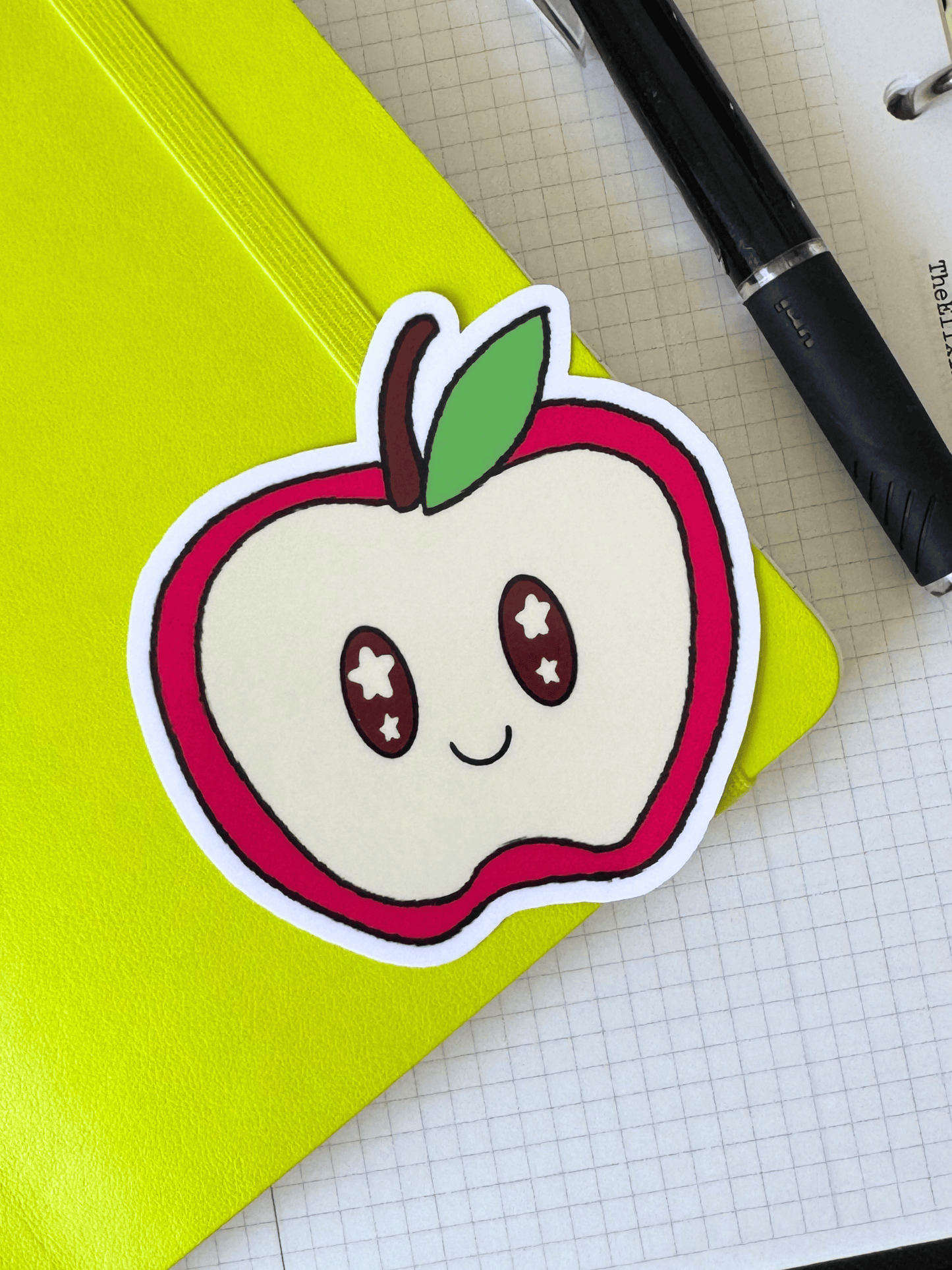 Apple Die Cut Vinyl Sticker