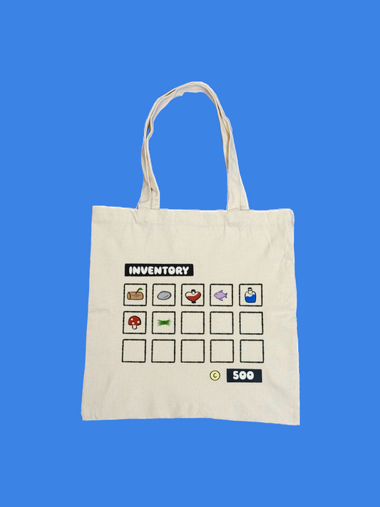 cozy gaming tote bag