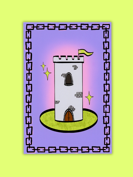 Medieval Fantasy Tower Art Print