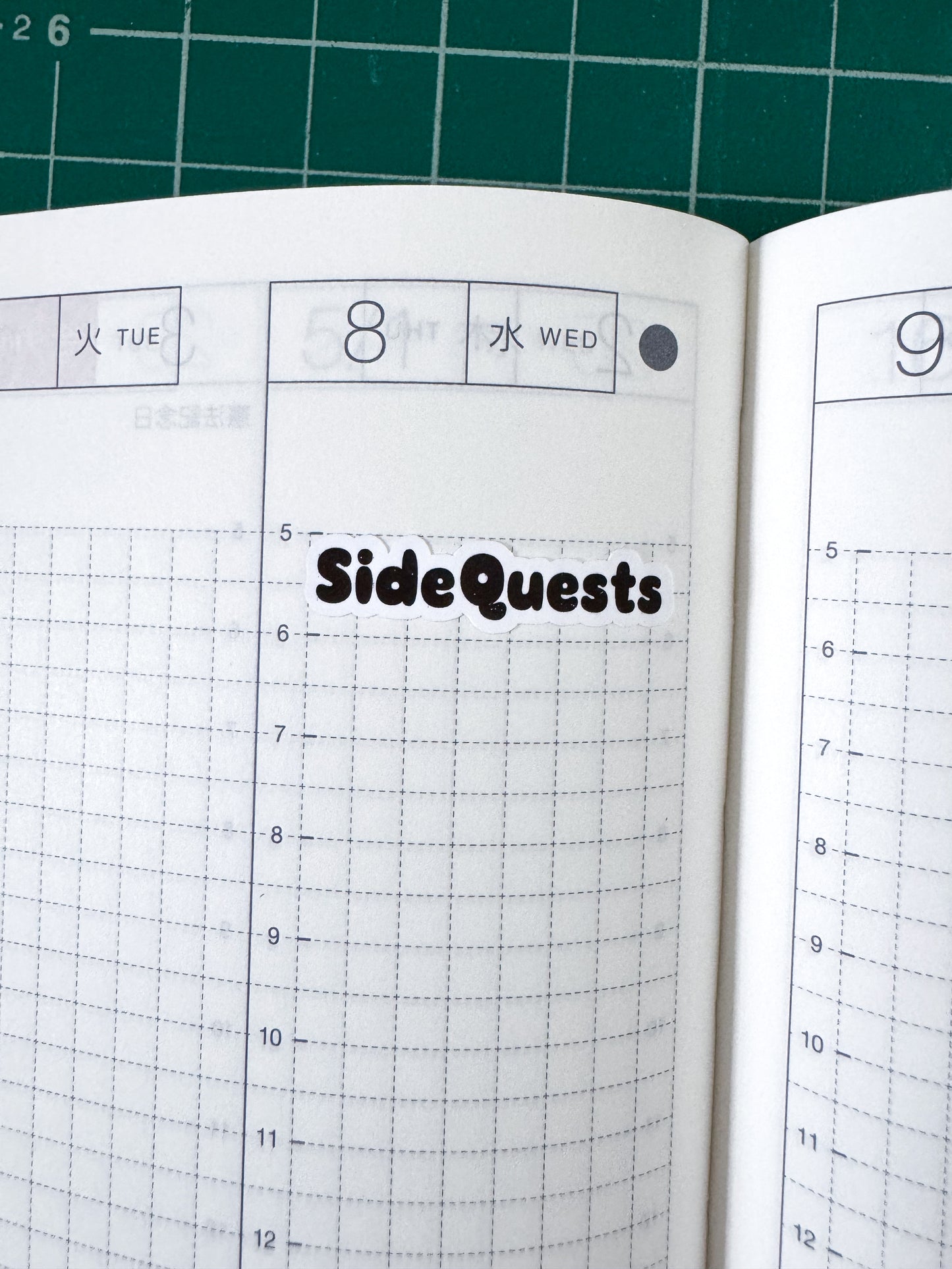 Side Quests Sticker Sheet | Gaming Headers | Planner Stickers Bullet Journal Stickers | SS2