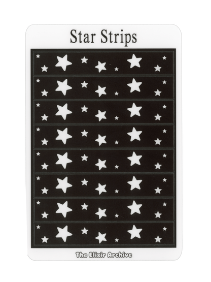 Star Strips Sticker Sheet