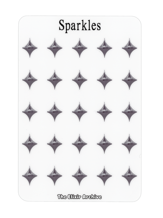 Sparkles Sticker Sheet