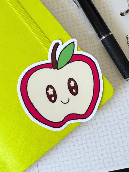 Apple Die Cut Vinyl Sticker