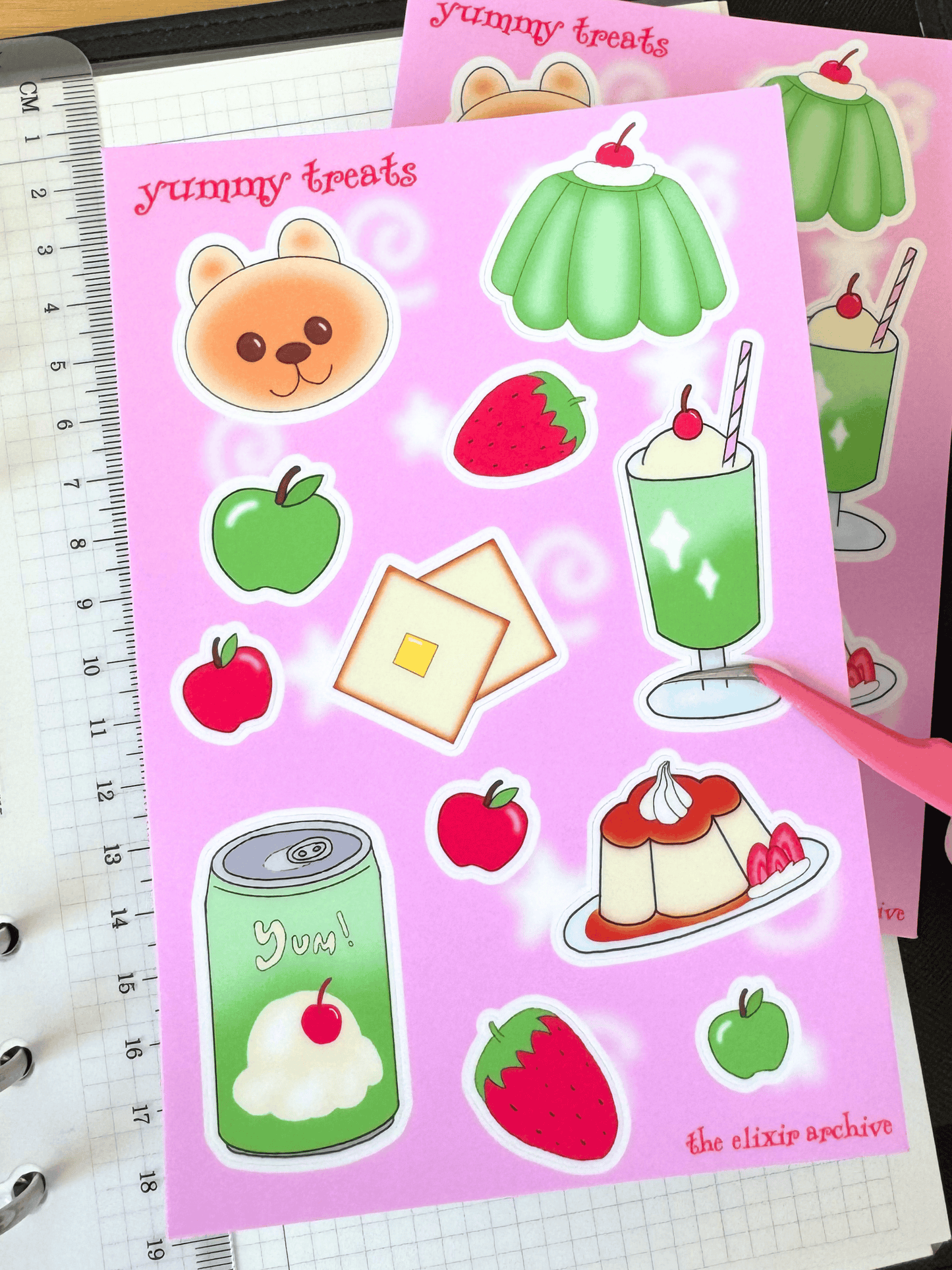 Yummy Treats Sticker Sheet