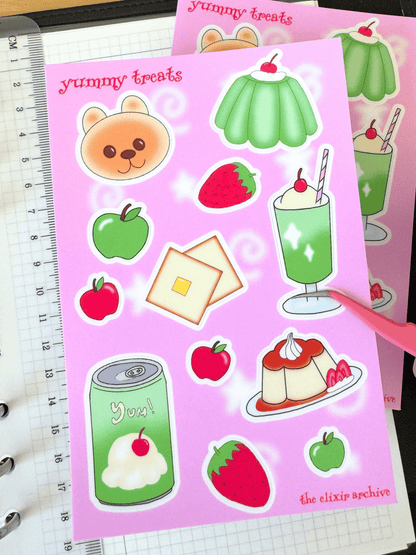 Yummy Treats Sticker Sheet