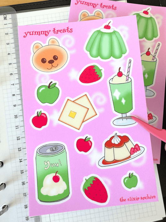 Yummy Treats Sticker Sheet