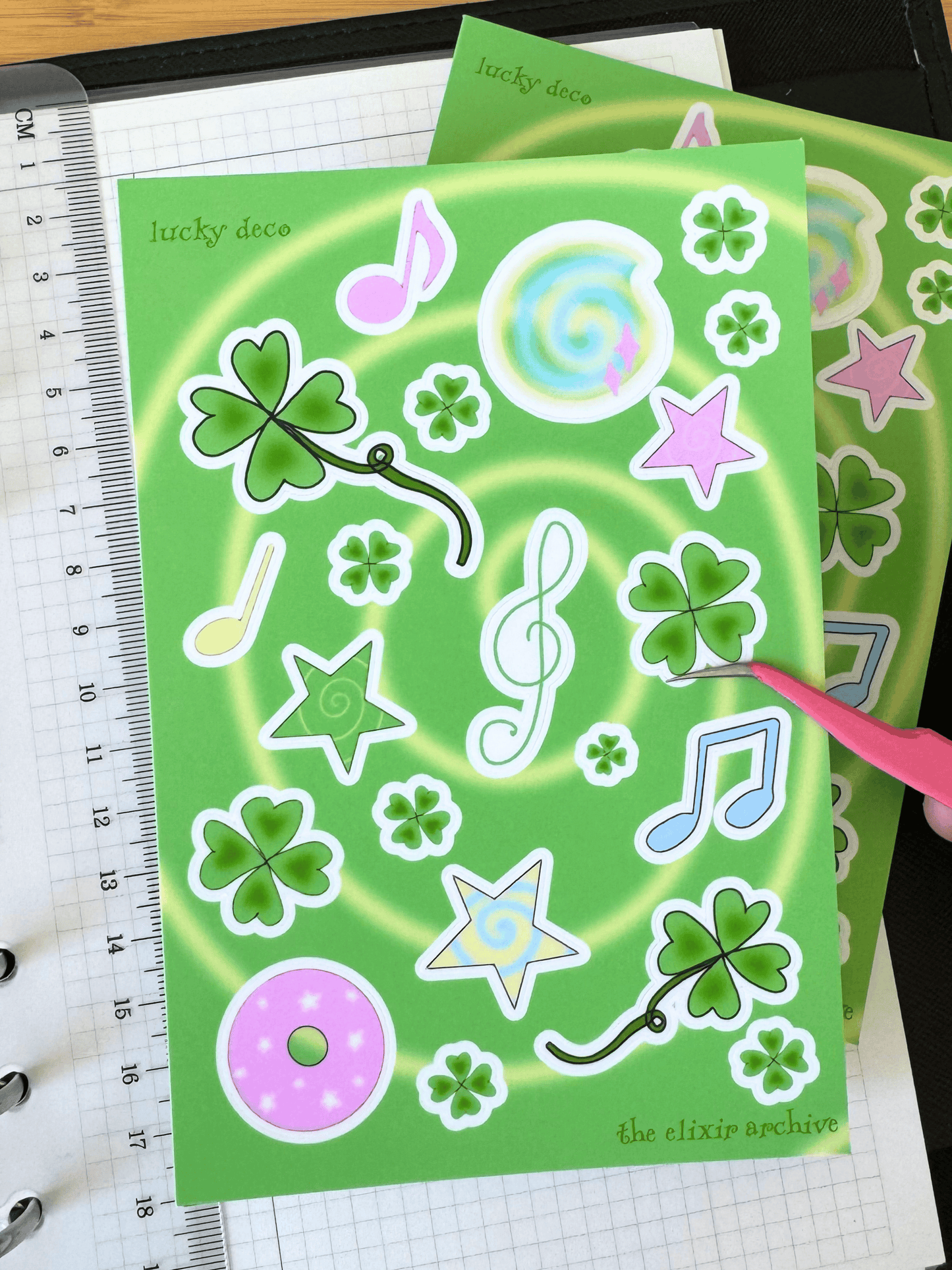 Lucky Deco Sticker Sheet